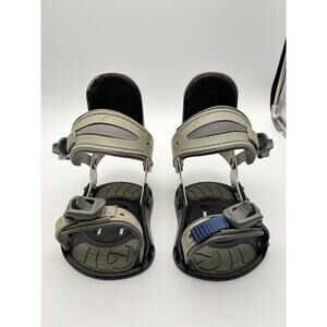 Vintage Kemper Adult Size Adjustable Snowboard Bindings Mounting Plates